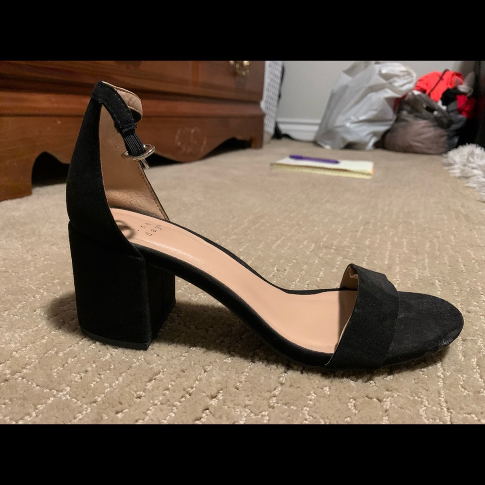 Black heel